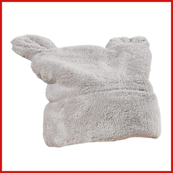 2 Soft Newborn/Infant Hats With Bear Ears NWT - Picture 4 of 7